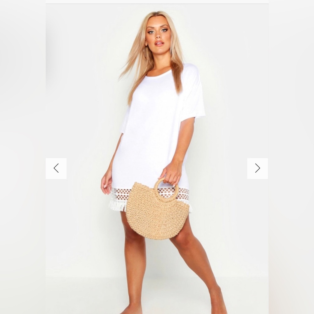 Boohoo beach cover up dress